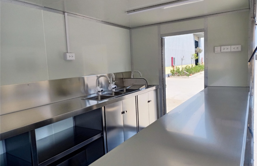 mobile kitchen trailer interior design
